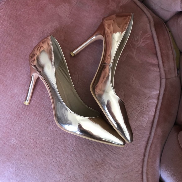 Rose gold high hells - Picture 2 of 8